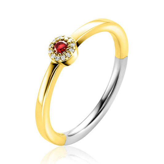 ZINZI Ring goud kleurig ZIR2560