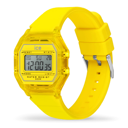 Ice Watch digit retro -Eletric yellow - Clear - Small