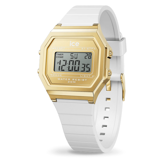 Ice Watch Ice digit retro white gold 022049