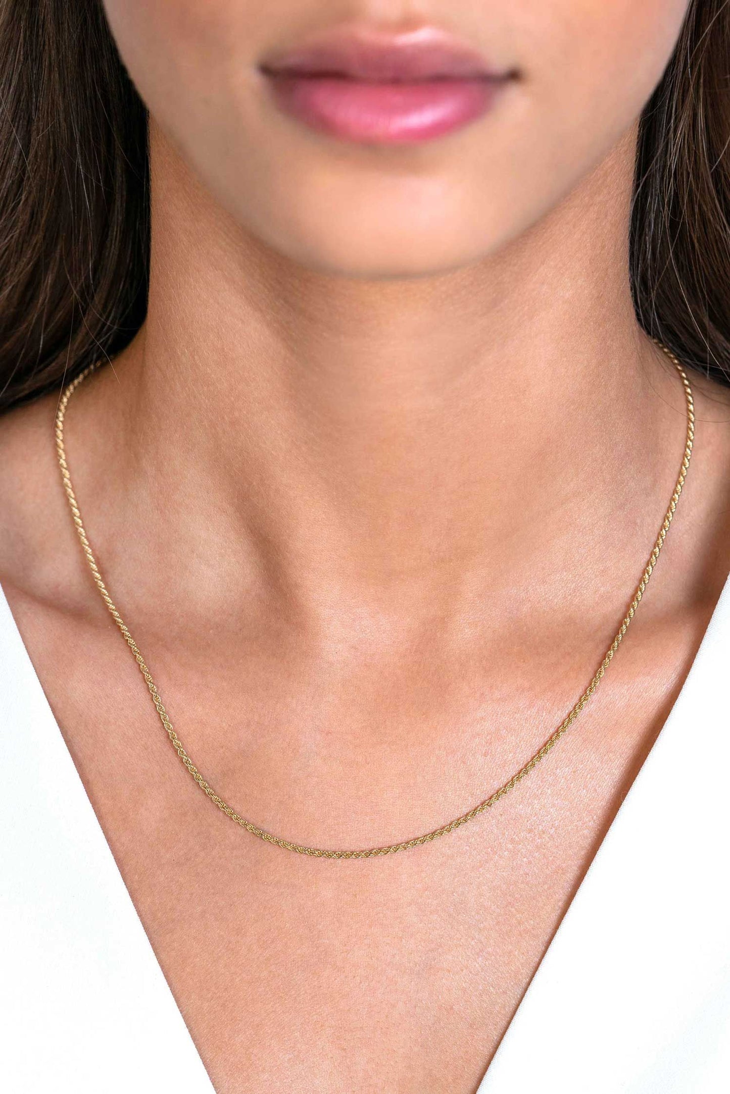 ZINZI Ketting goud kleurig ZILC-K45G