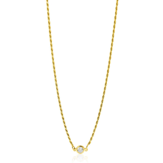 ZINZI Ketting goud kleurig ZIC2461Y