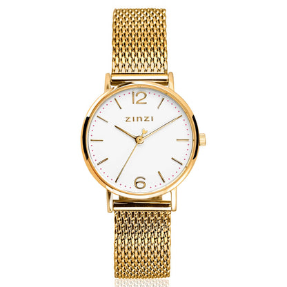 ZINZI Horloge goud kleurig ZIW607M