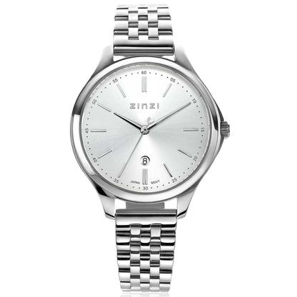 ZINZI Horloge zilver ZIW1002