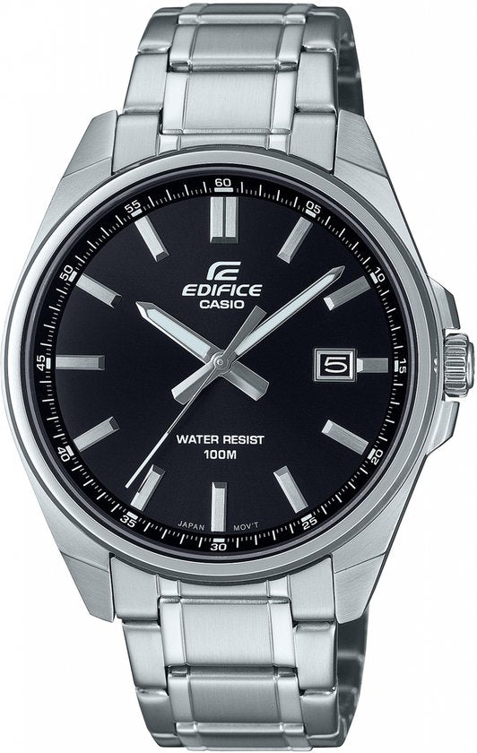 EDIFICE ZILVER ZWART EFV-150D-1AVUEF