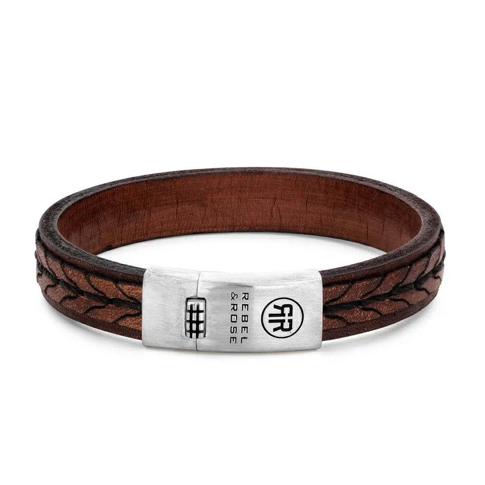 Rebel & Rose leren armband L RR-L0079-S-L