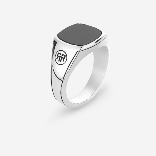 Rebel & Rose Ring square onyx RR-RG038-S