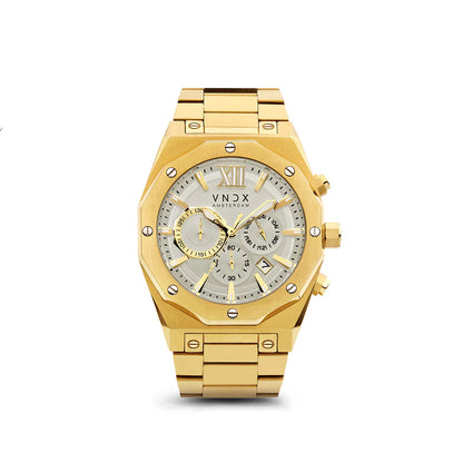VNDX Wise Man Steel Goud Zwart
