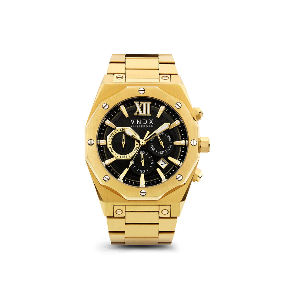 VNDX Wise Man Steel Goud Zwart