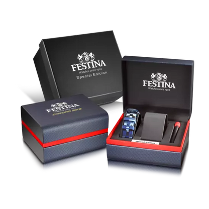 FESTINA HORLOGE SPECIAL EDITIONS F20643/1 BLAUW