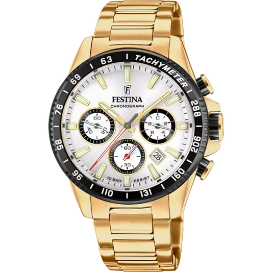 FESTINA HEREN HORLOGE GOUDKLEURIG F20634/1