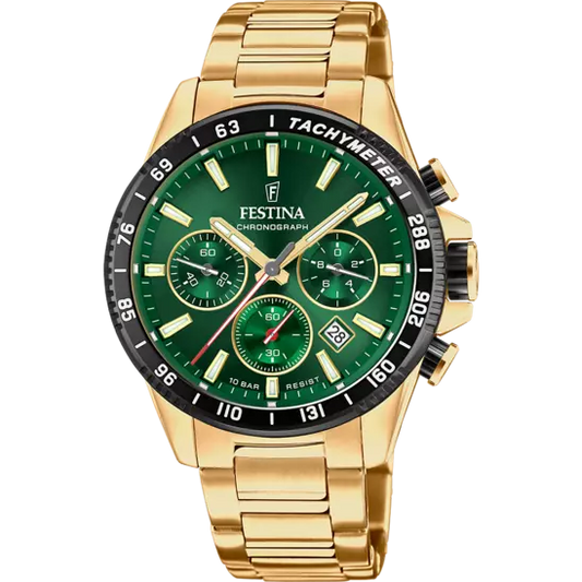 FESTINA HEREN HORLOGE GOUDKLEURIG F20634/4