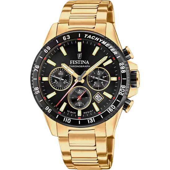 FESTINA HEREN HORLOGE GOUDKLEURIG F20634/5