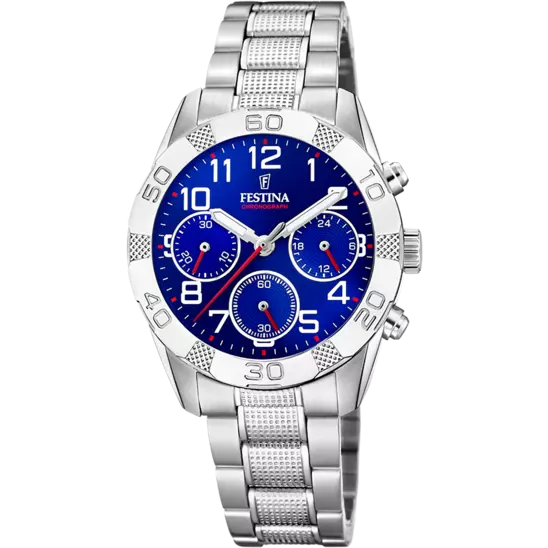 FESTINA JUNIOR ZILVERKLEURIG HORLOGE F20345/2