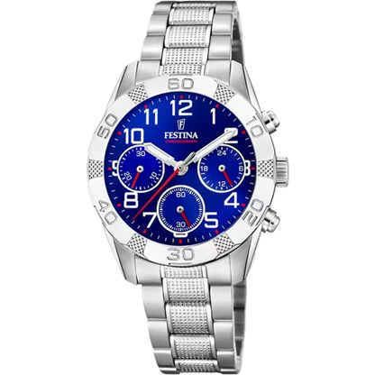 FESTINA JUNIOR ZILVERKLEURIG HORLOGE F20345/2