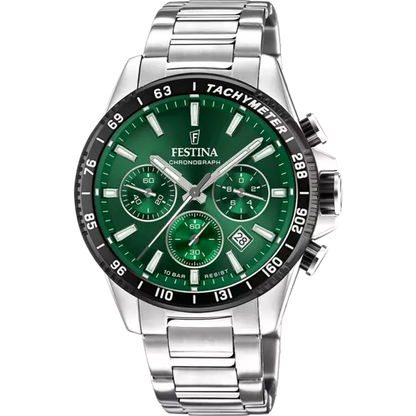 FESTINA HEREN ZILVERKLEURIG HORLOGE  F20560/4