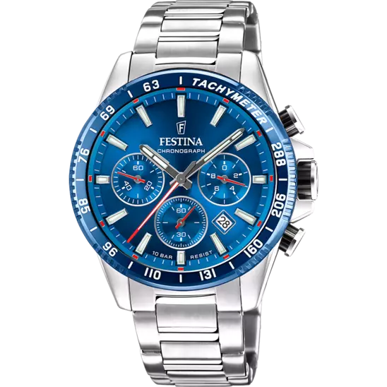 FESTINA HEREN ZILVERKLEURIG HORLOGE  F20560/3