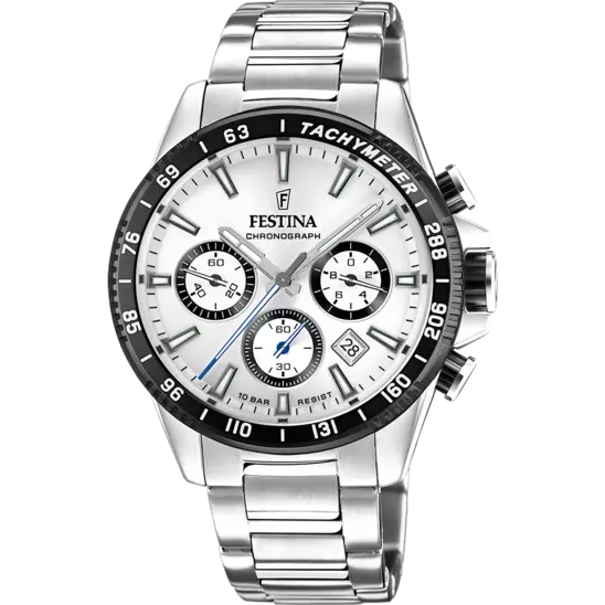 FESTINA HEREN ZILVERKLEURIG HORLOGE  F20560/1