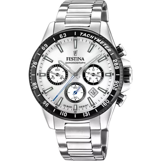 FESTINA HEREN ZILVERKLEURIG HORLOGE  F20560/1