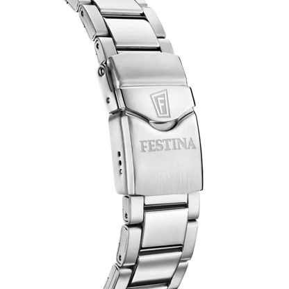 FESTINA HEREN ZILVERKLEURIG HORLOGE  F20663/4