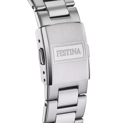 FESTINA HEREN ZILVERKLEURIG HORLOGE F16376/4