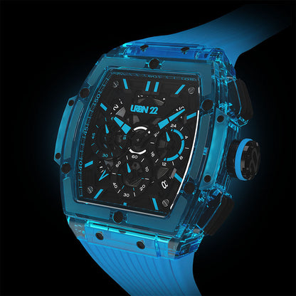 URBN22 NITRO LIQUID BLUE WATCH