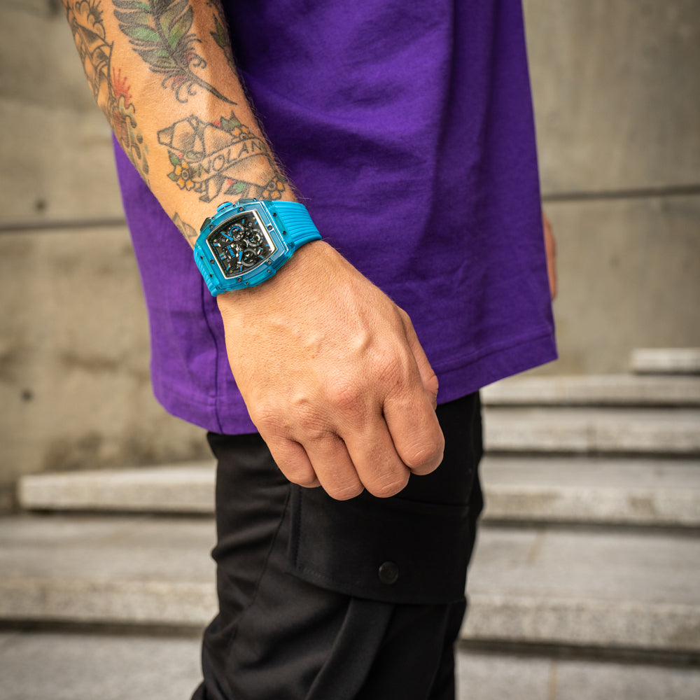 URBN22 NITRO LIQUID BLUE WATCH