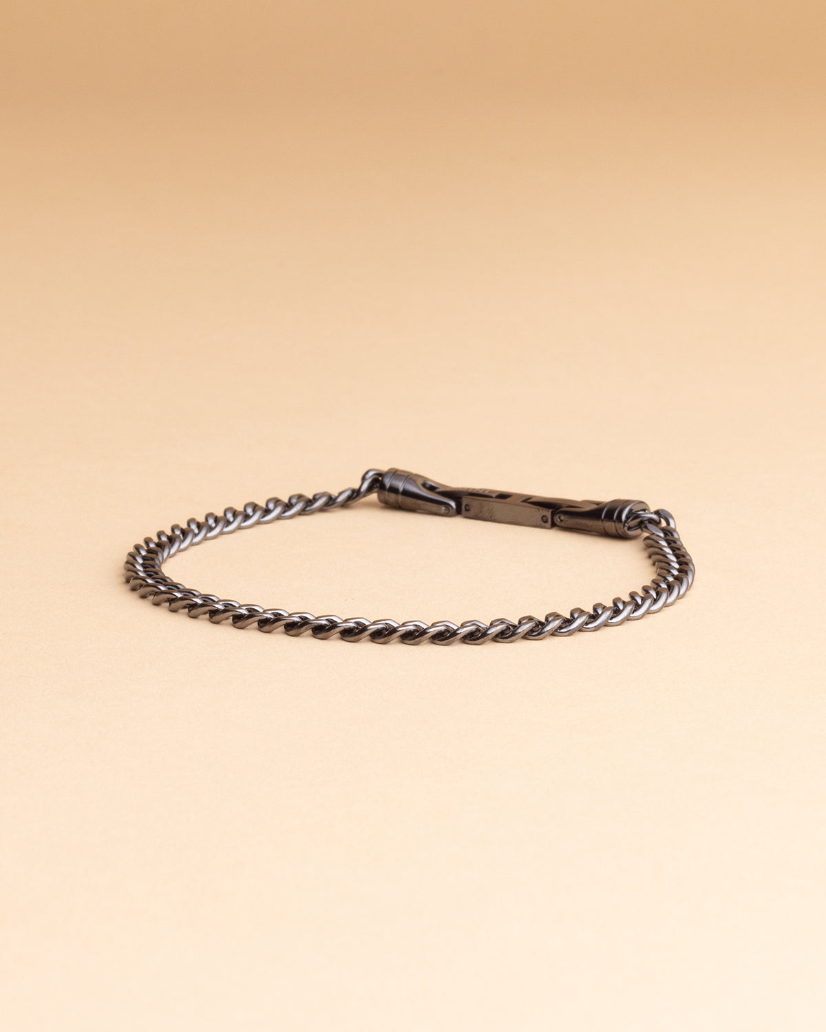 GEMINI Omnis 5mm Cuban chain bracelet with black finish