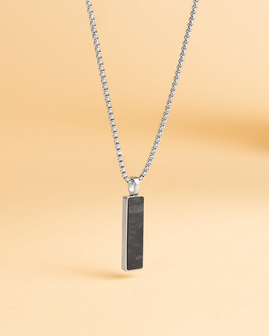 GEMINI Galli Necklace Forged Carbon Finish