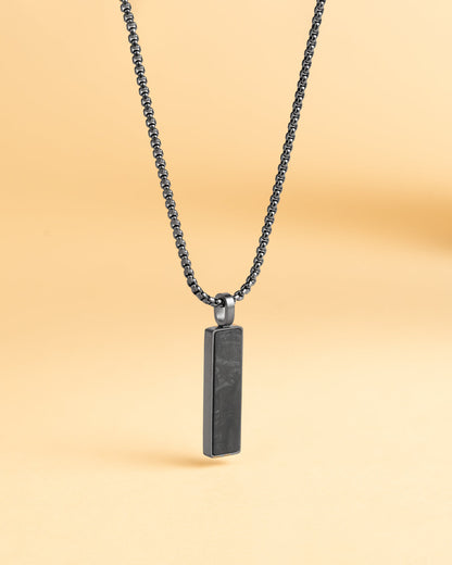 GEMINI Galli Necklace Black Forged Carbon Finish