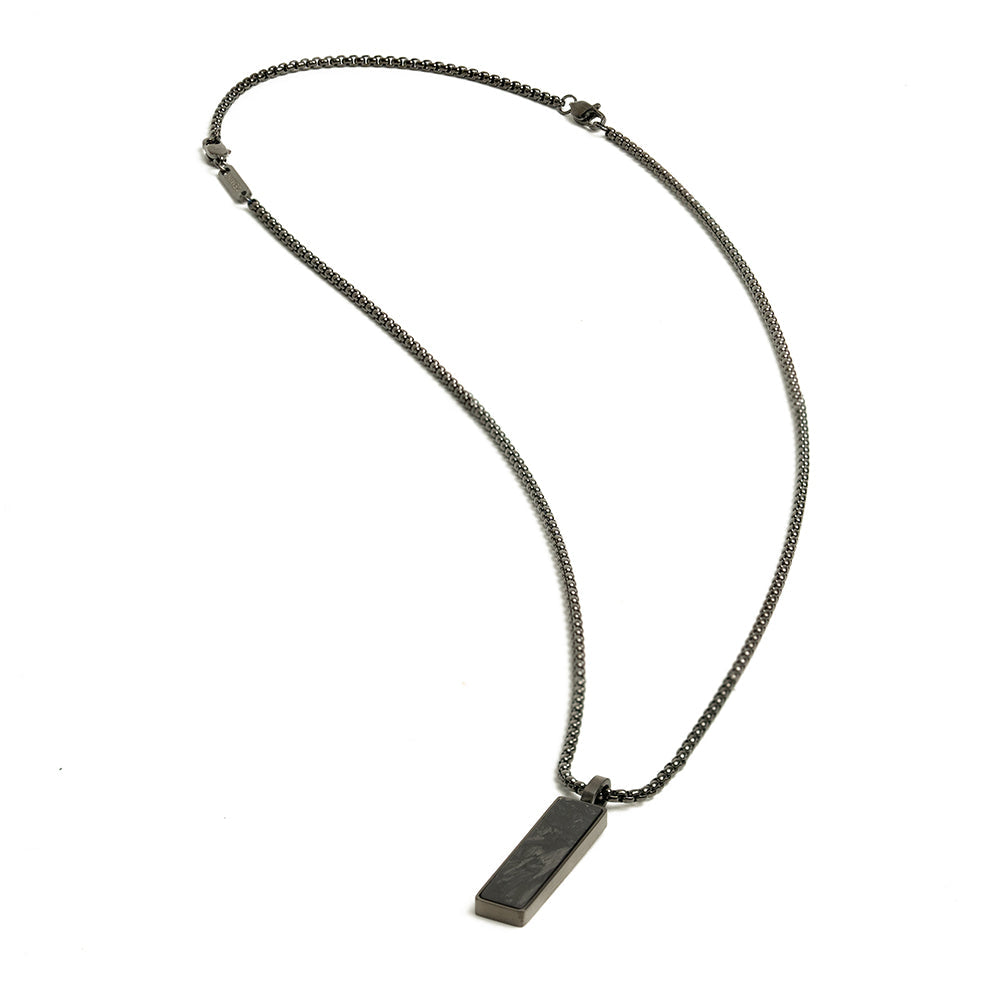 GEMINI Galli Necklace Black Forged Carbon Finish