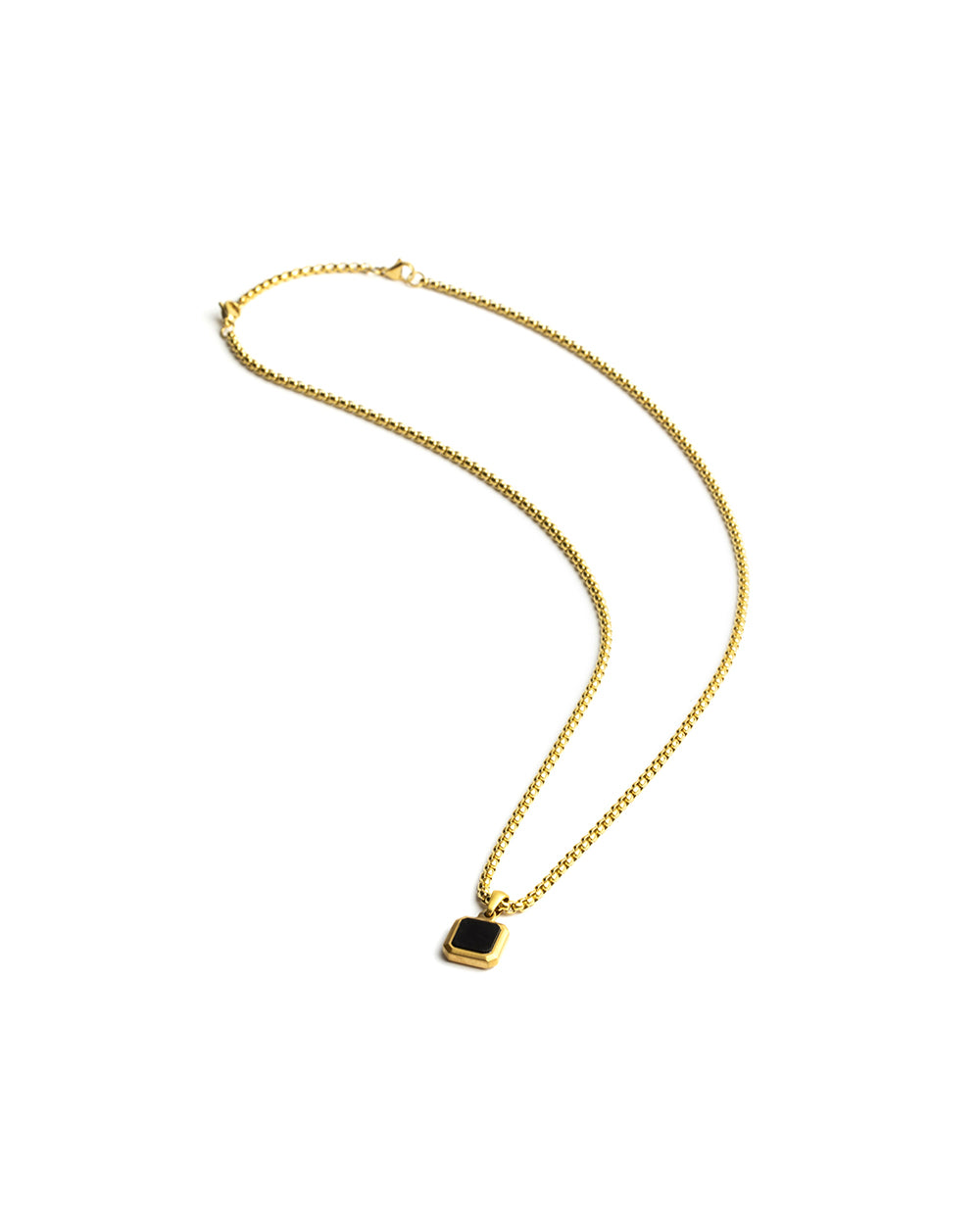 GEMINI Meraki Necklace Gold Black