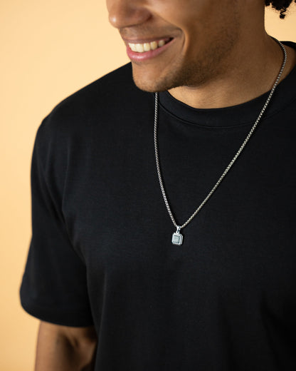GEMINI Meraki Necklace Grey
