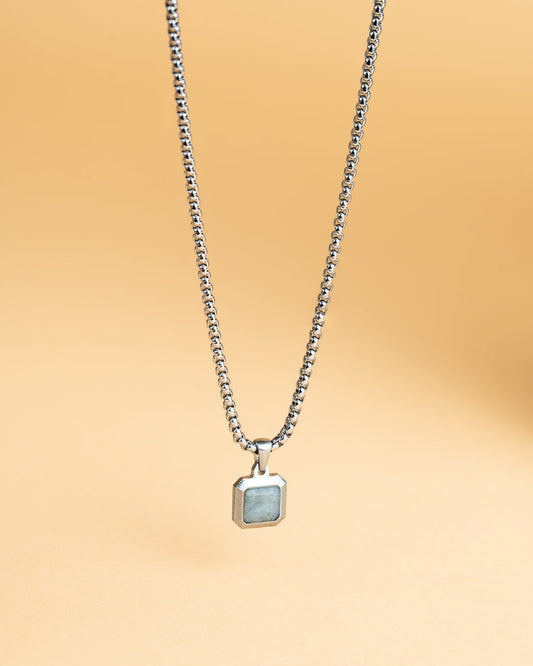 GEMINI Meraki Necklace Grey