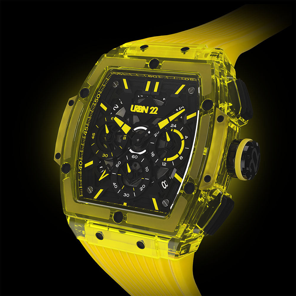 URBN22 NITRO SCREAMING YELLOW WATCH