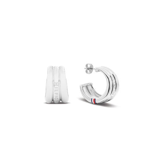 Tommy Hilfiger Bangle - Oorhanger - Staal - 2cm