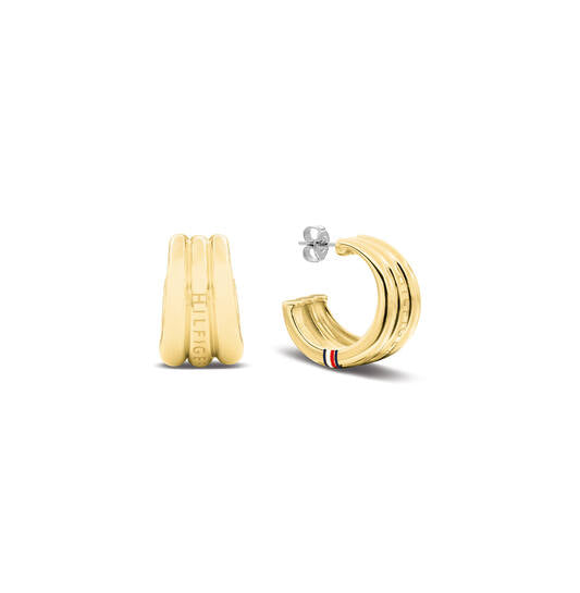 Tommy Hilfiger Bangle - Oorhanger - Staal - 2cm