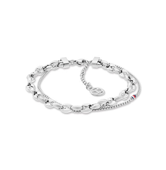 Tommy Hilfiger Schakelarmband - Staal - 19cm