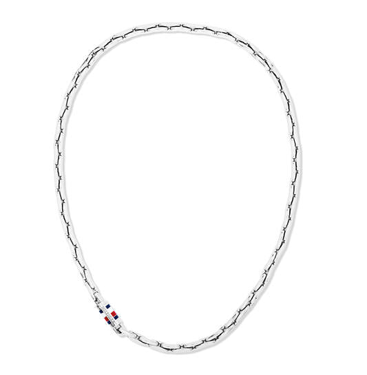 Tommy Hilfiger Schakelcollier - Staal - 50cm - Staal
