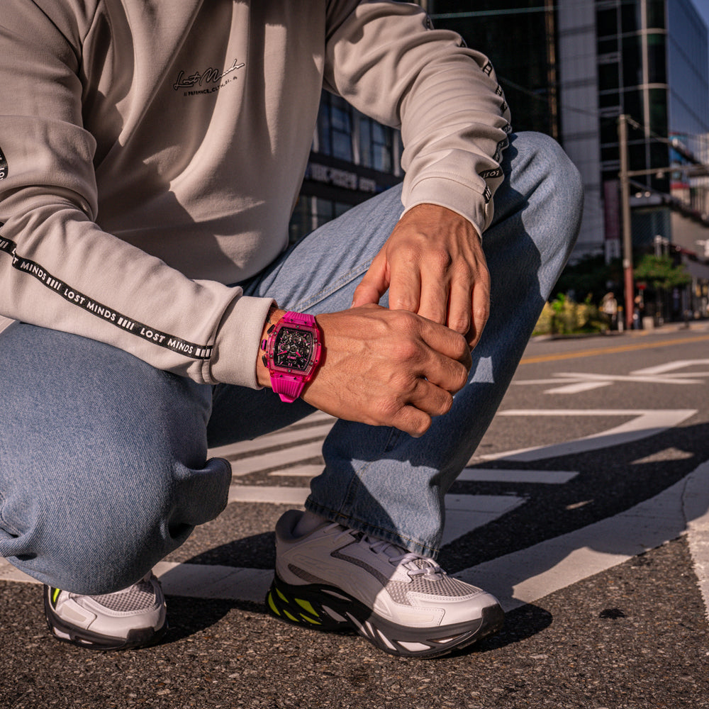 URBN22 NITRO VIBRANT PINK WATCH