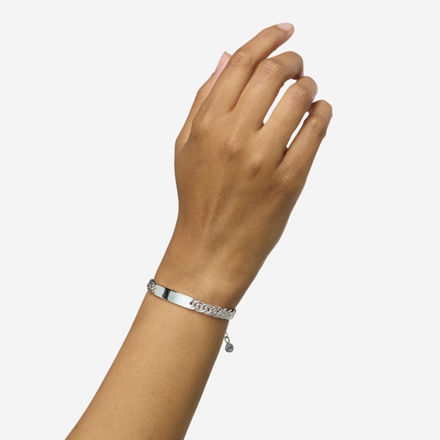 BUDDHA TO BUDDHA NATHALIE MINI BAR ARMBAND ZILVER