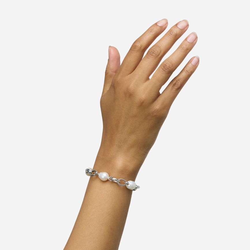 BUDDHA TO BUDDHA BEN BAROK PAREL ARMBAND ZILVER