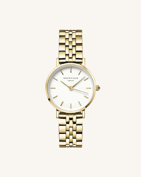 ROSEFIELD HORLOGE GOUDKLEURIG Small Edit