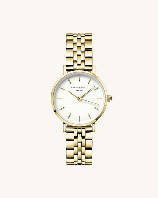 ROSEFIELD HORLOGE GOUDKLEURIG Small Edit