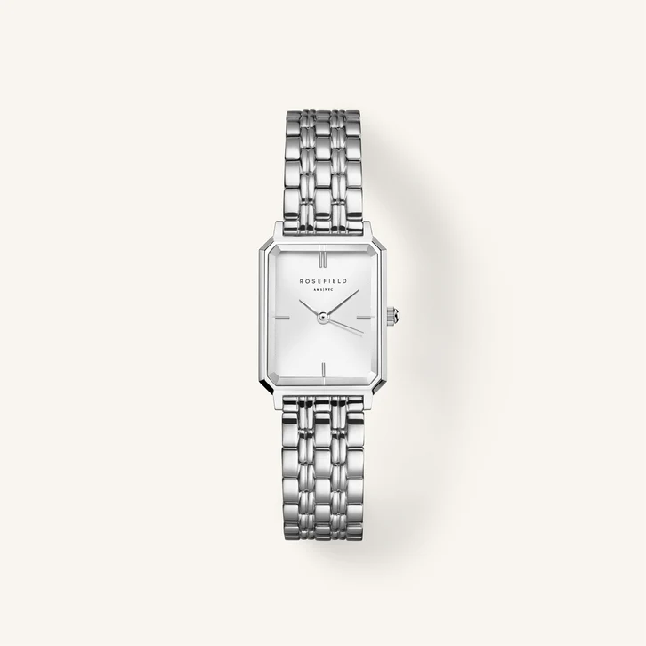 ROSEFIELD HORLOGE Zilver Octagon XS