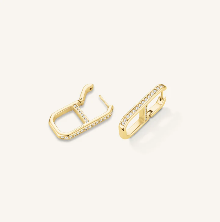 ROSEFIELD Octagon Earrings