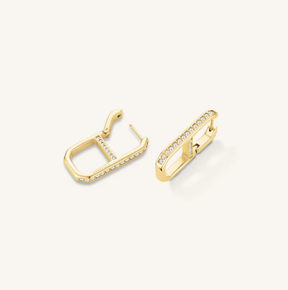 ROSEFIELD Octagon Earrings