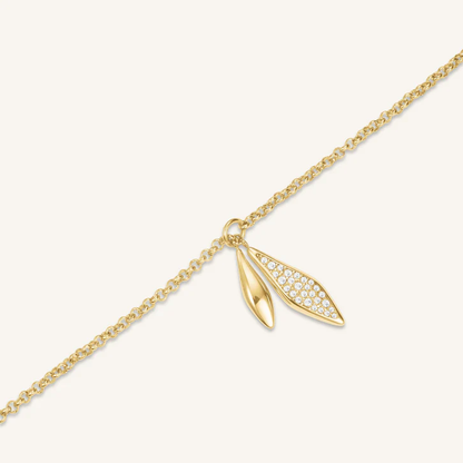 ROSEFIELD Pave Lariat Necklace