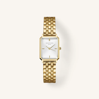 ROSEFIELD HORLOGE GOUDKLEURIG Octagon XS