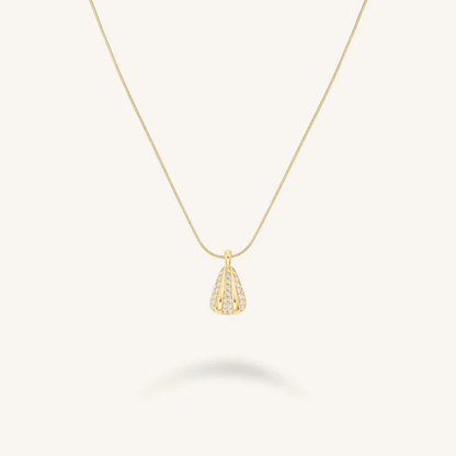 ROSEFIELD Pave Striped Necklace