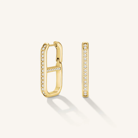 ROSEFIELD Octagon Earrings